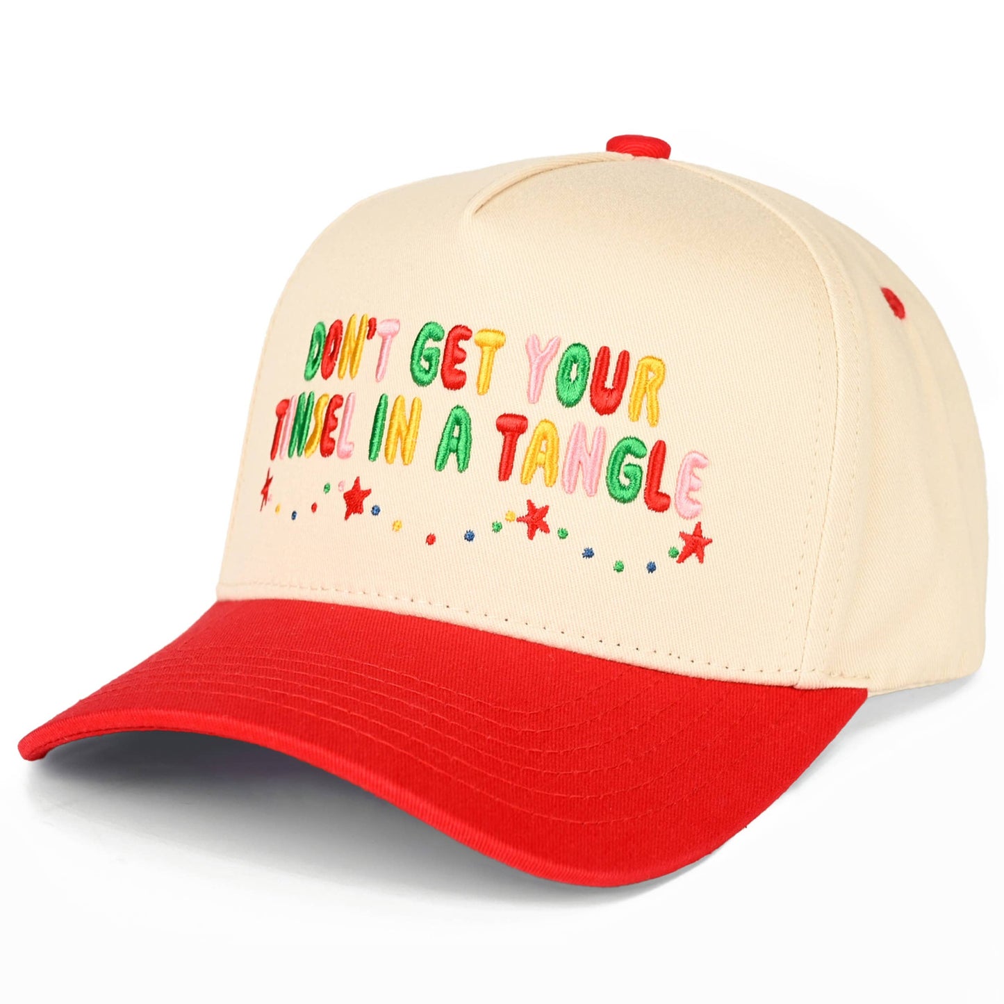 C.C DONT GET YOUR TINSEL IN A TANGLE Trucker Cap