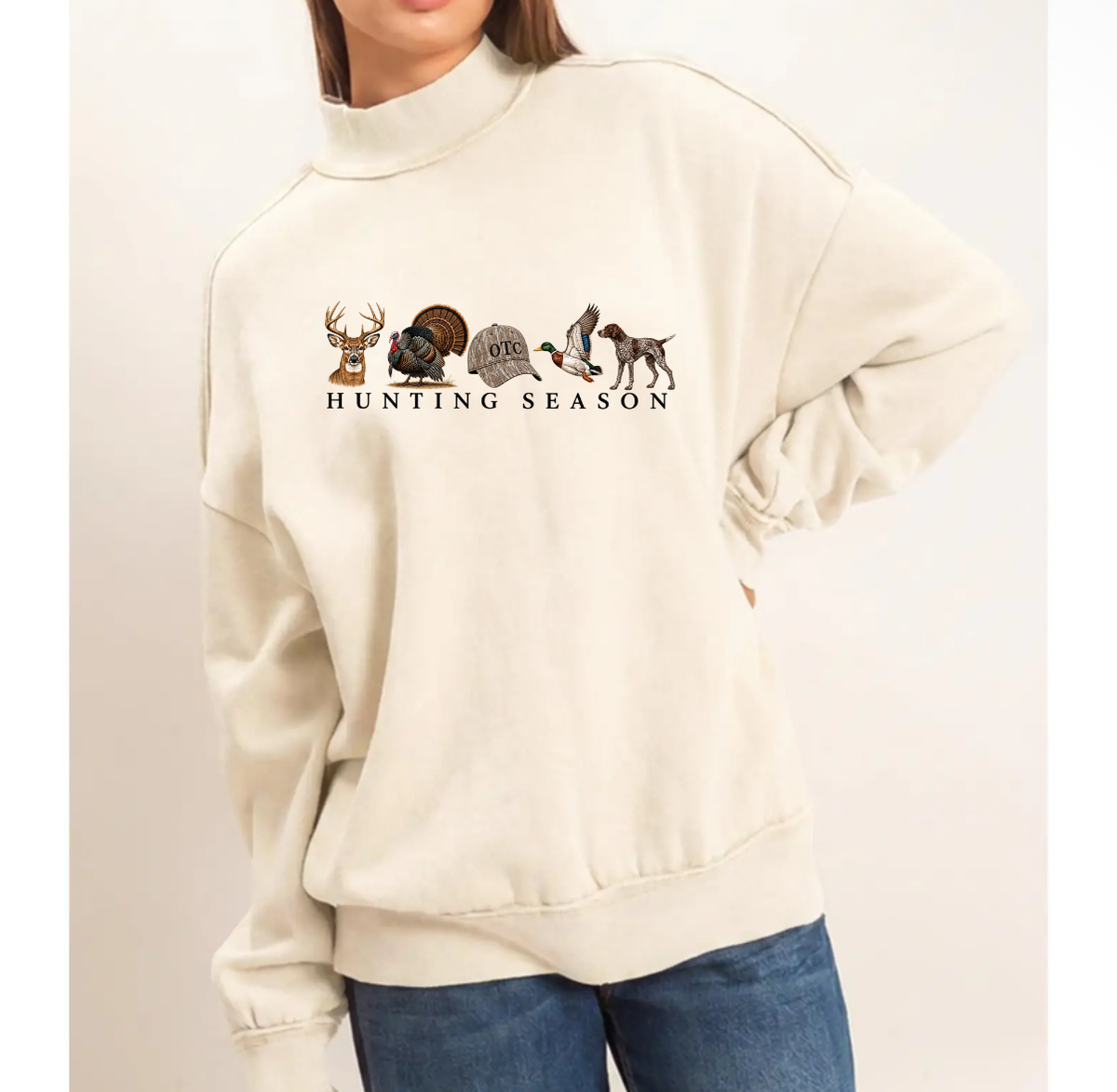 Mockneck Hunting Season Pullover
