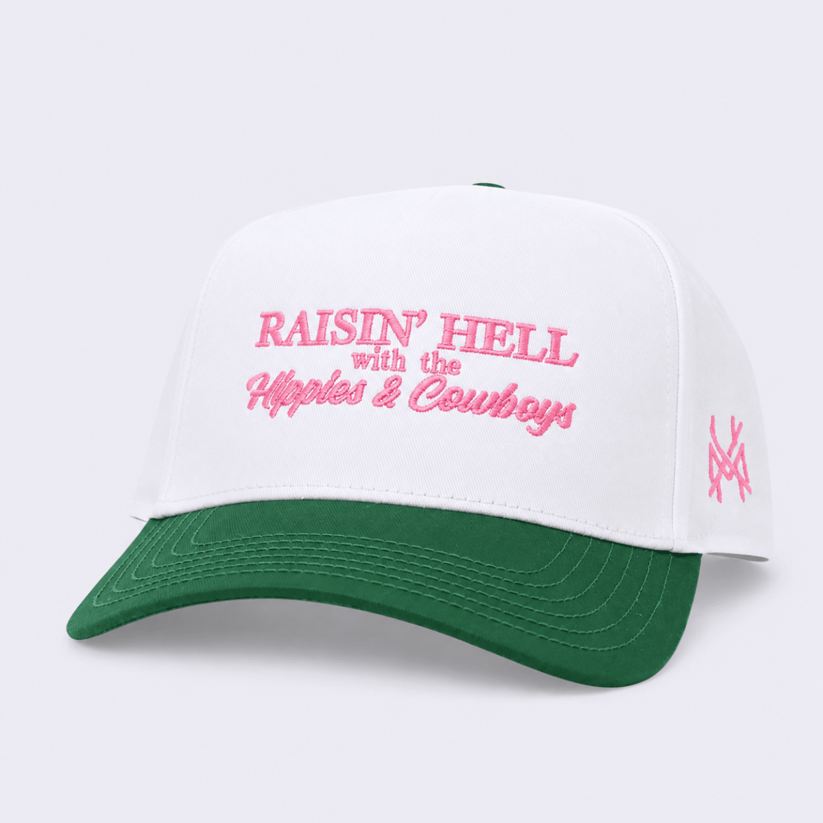 Raising Hell with the Hippies and Cowboys Snapback Hat