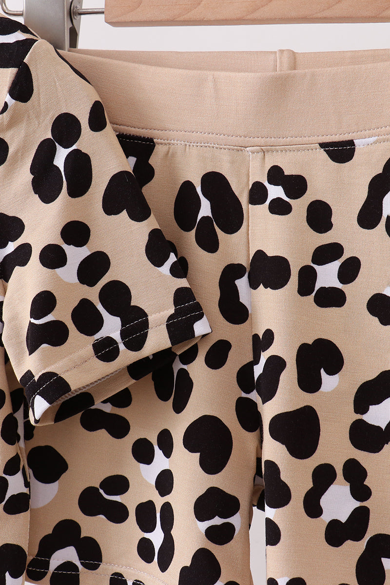 Leopard Bamboo Pajama Set