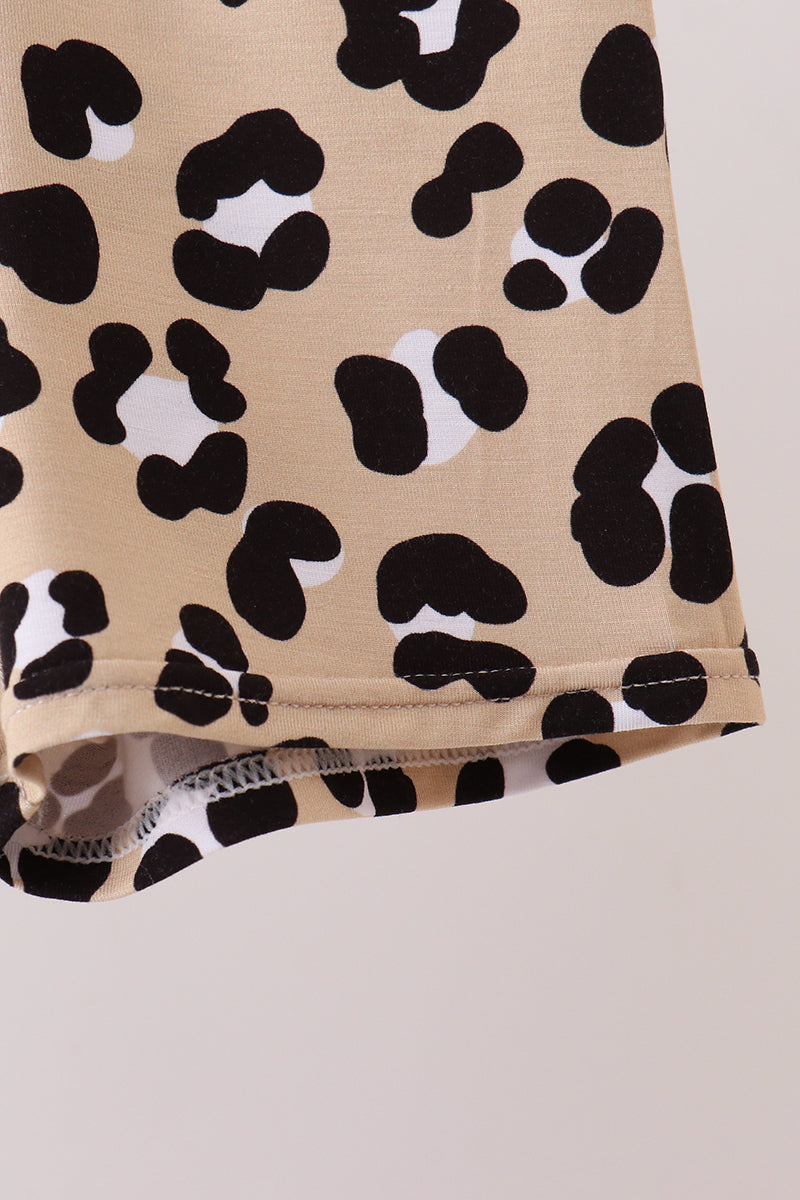 Leopard Bamboo Pajama Set