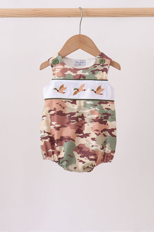 Duck Camo Embroidered Bubble