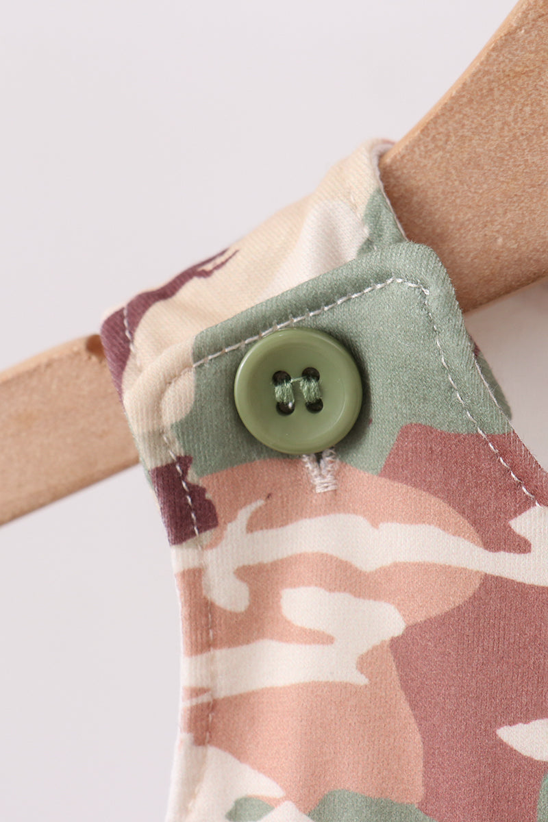 Duck Camo Embroidered Bubble