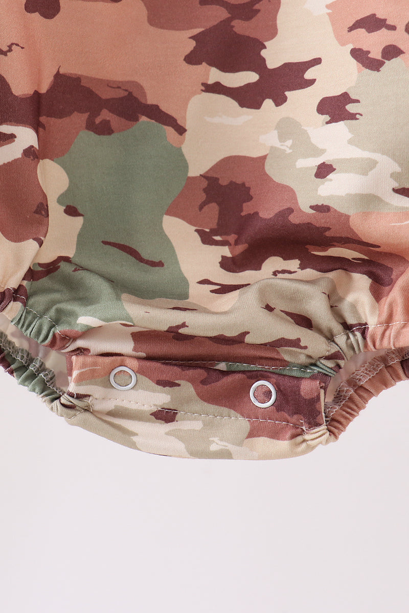 Duck Camo Embroidered Bubble