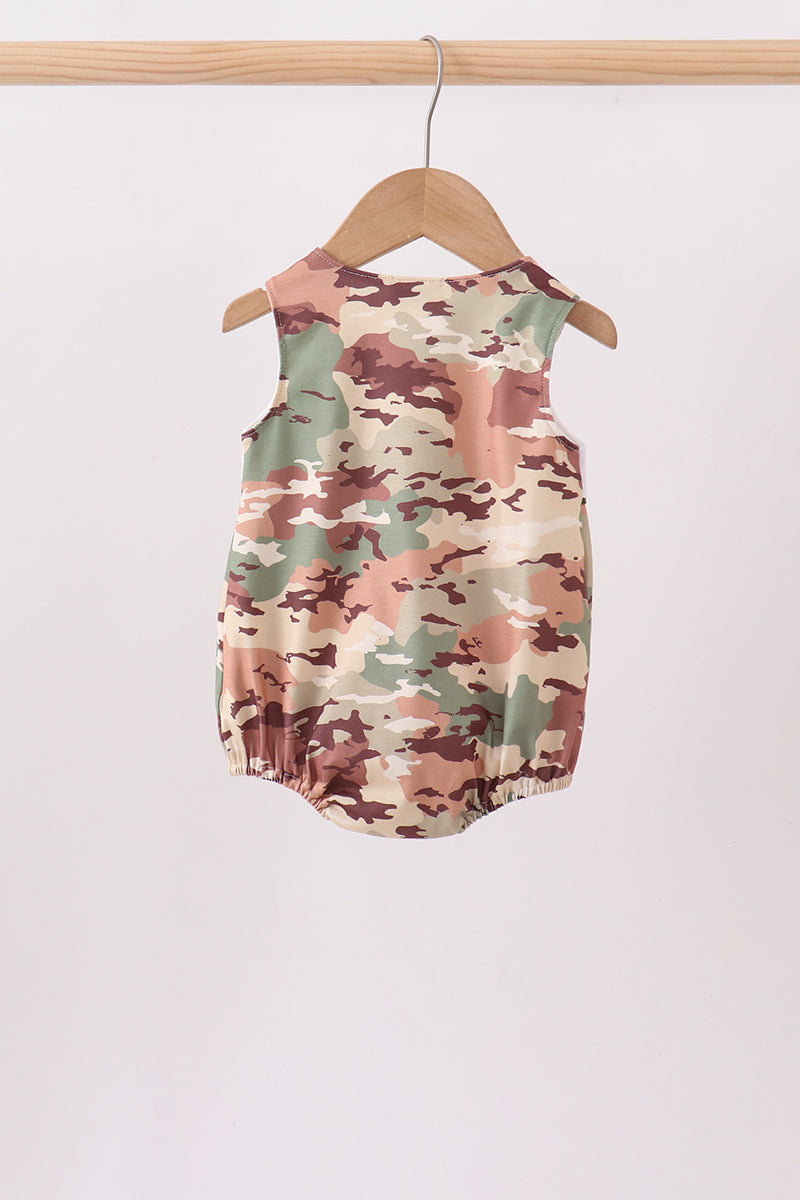 Duck Camo Embroidered Bubble