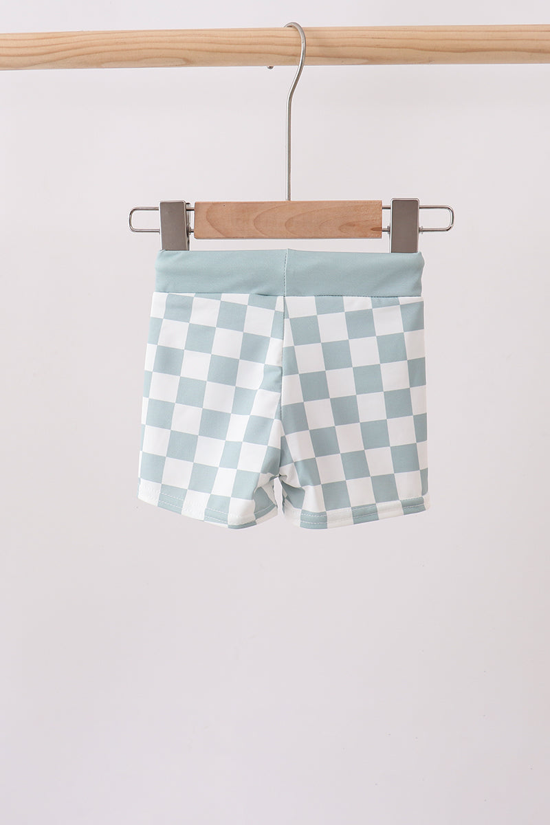 Sage Checker UPF Swim Trunks