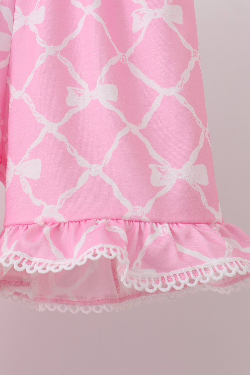 Pink Bow Set