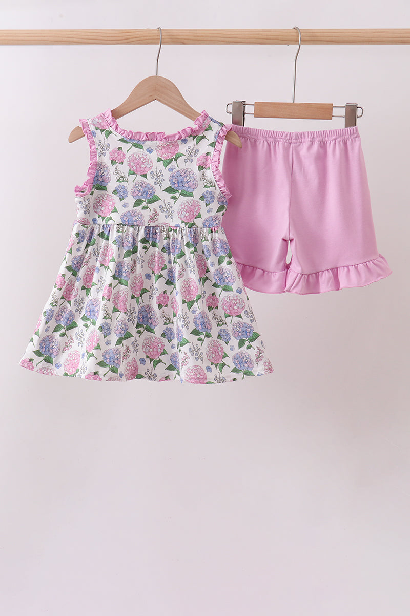 Purple Hydrangea Set