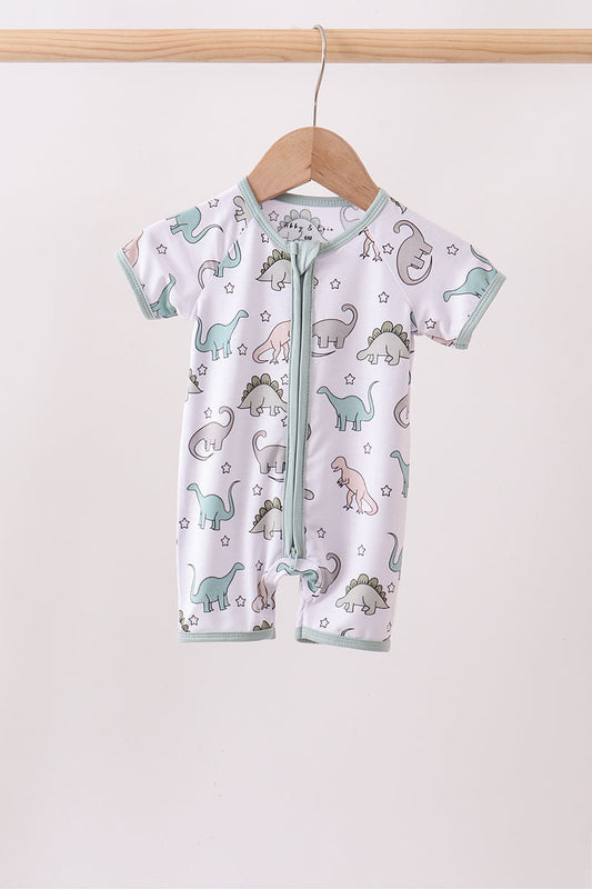 Dinosaur Bamboo Romper