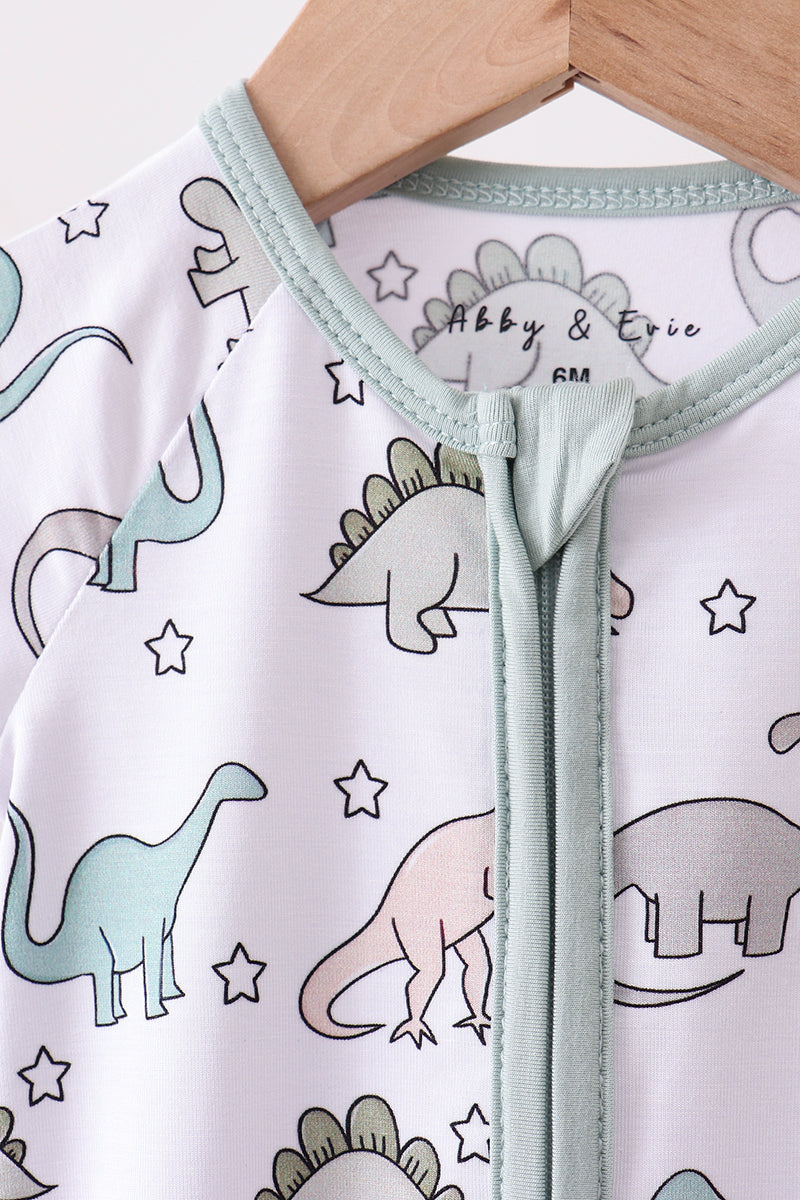 Dinosaur Bamboo Romper