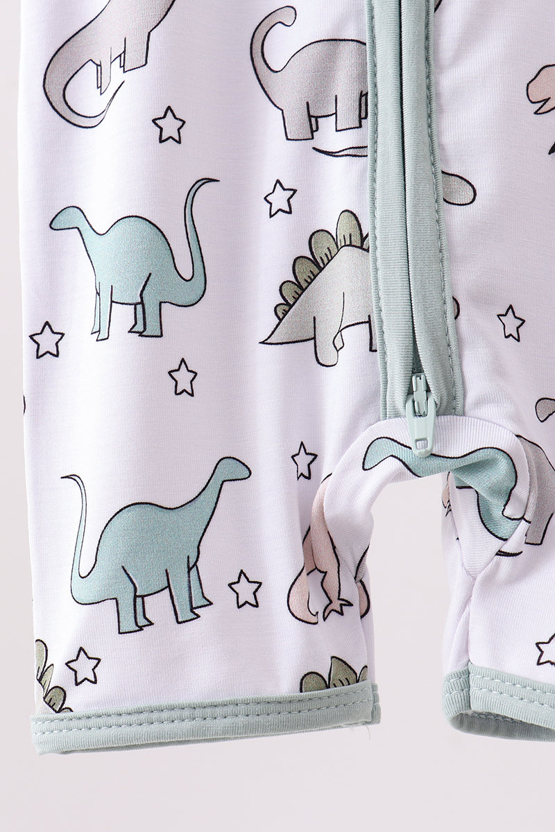 Dinosaur Bamboo Romper