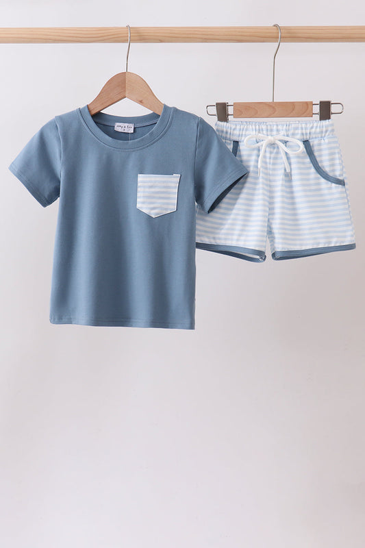 Blue Stripe Set