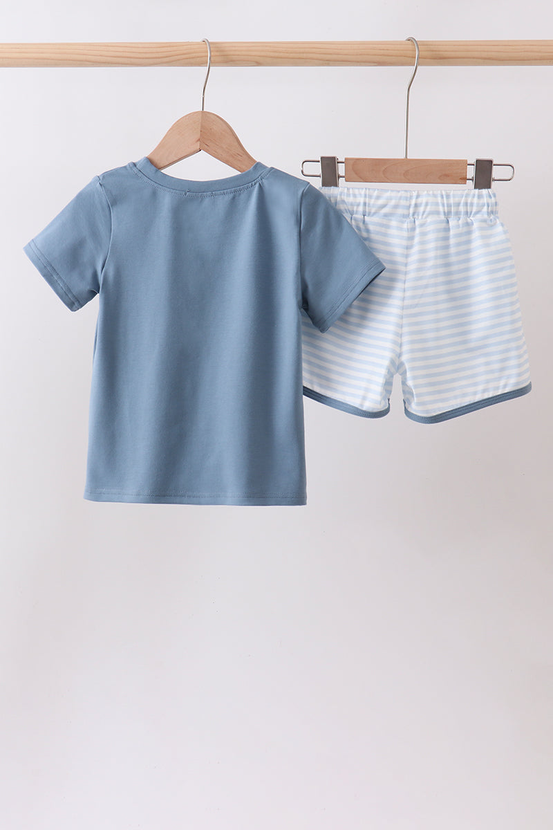 Blue Stripe Set