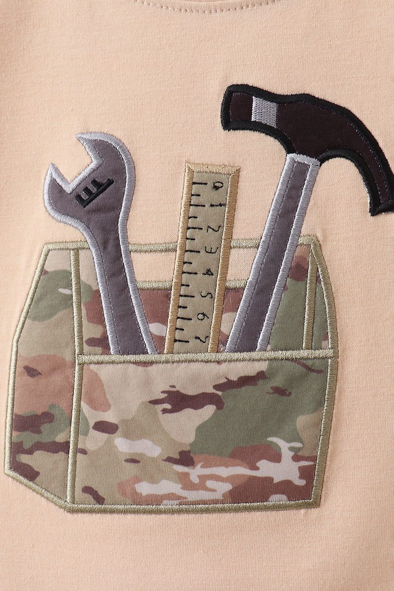 Khaki Toolbox Applique Set