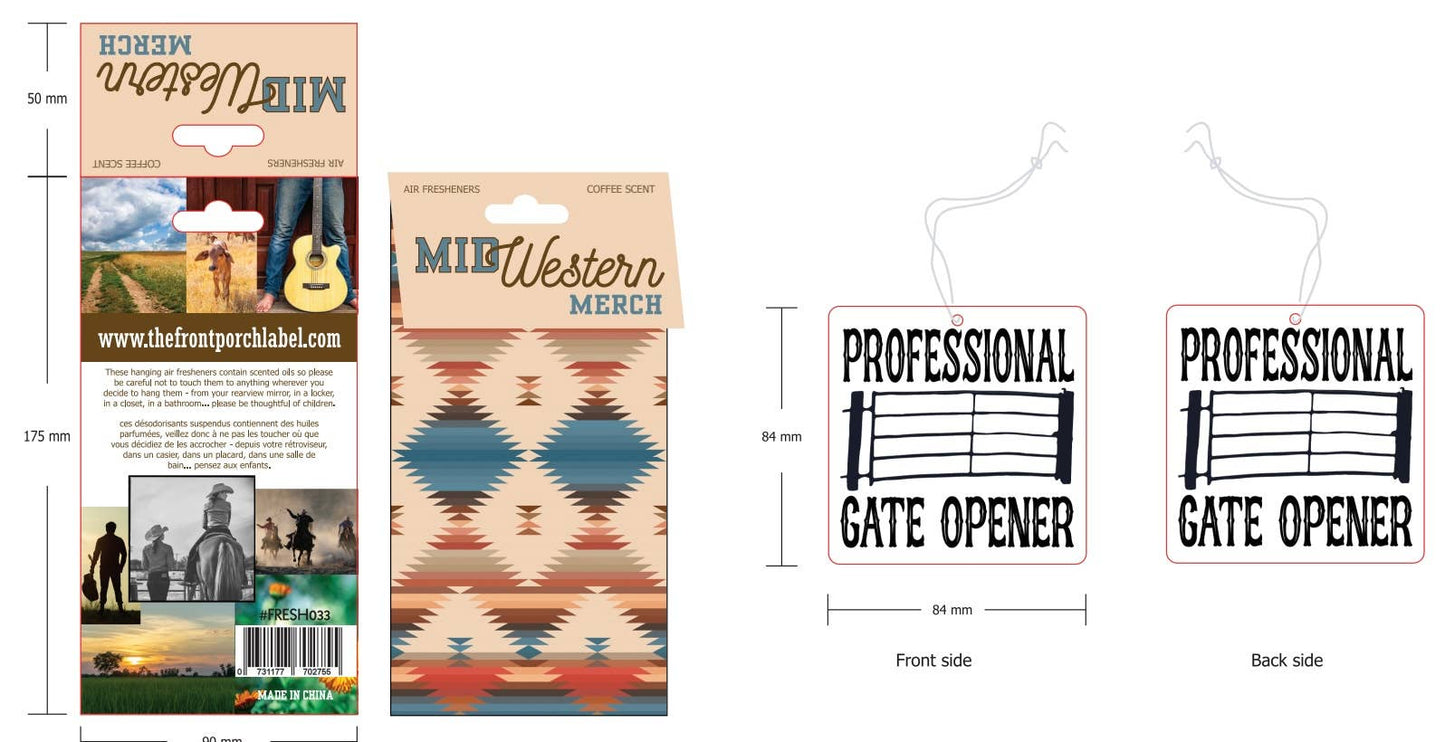 Professional Gate Opener Air Freshener
