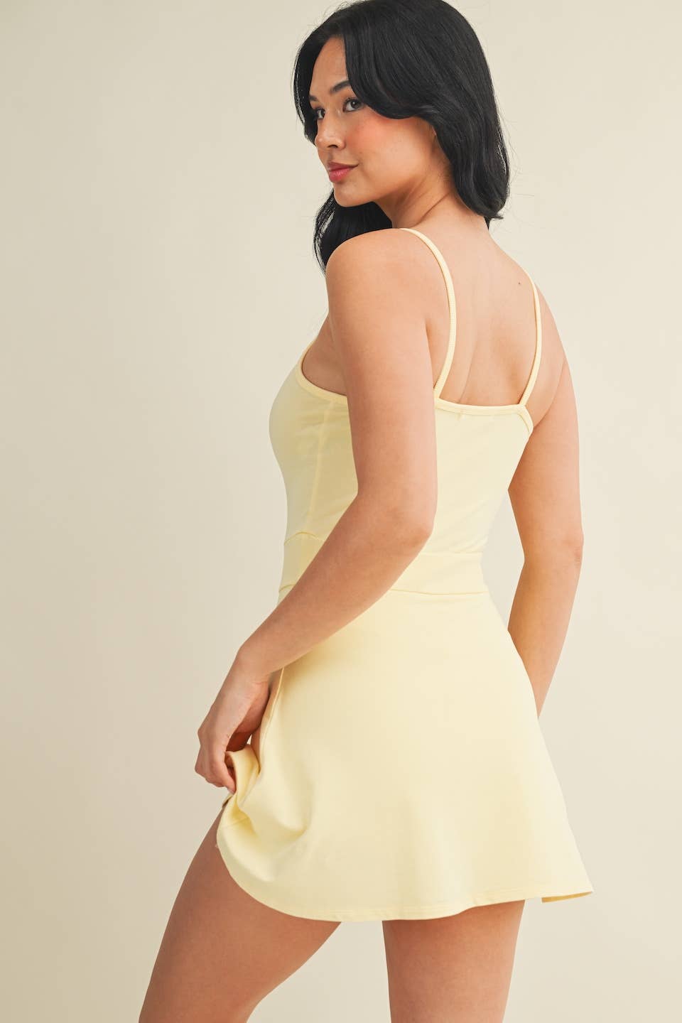 Mineral Wash Cami Mini Dress