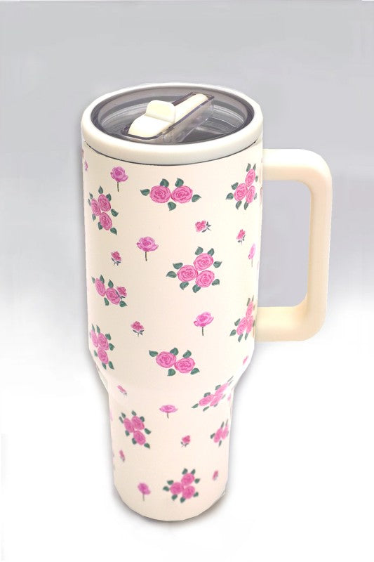 40oz Spill Free Stainless Steel Vacuum Tumbler