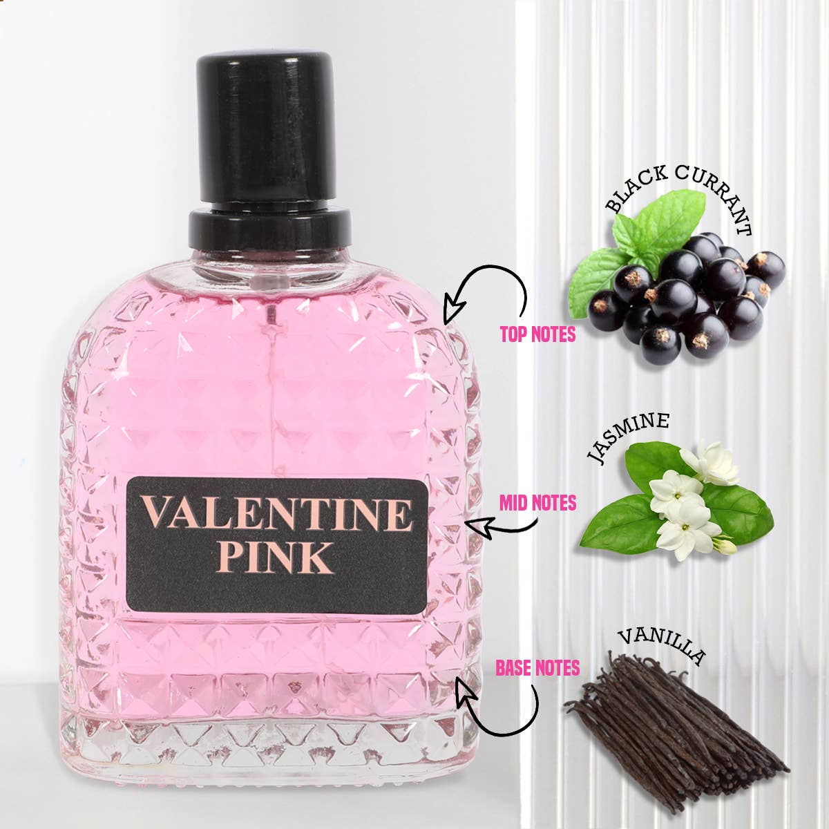 Valentine Pink Spray Perfume Eau de Parfum For Women