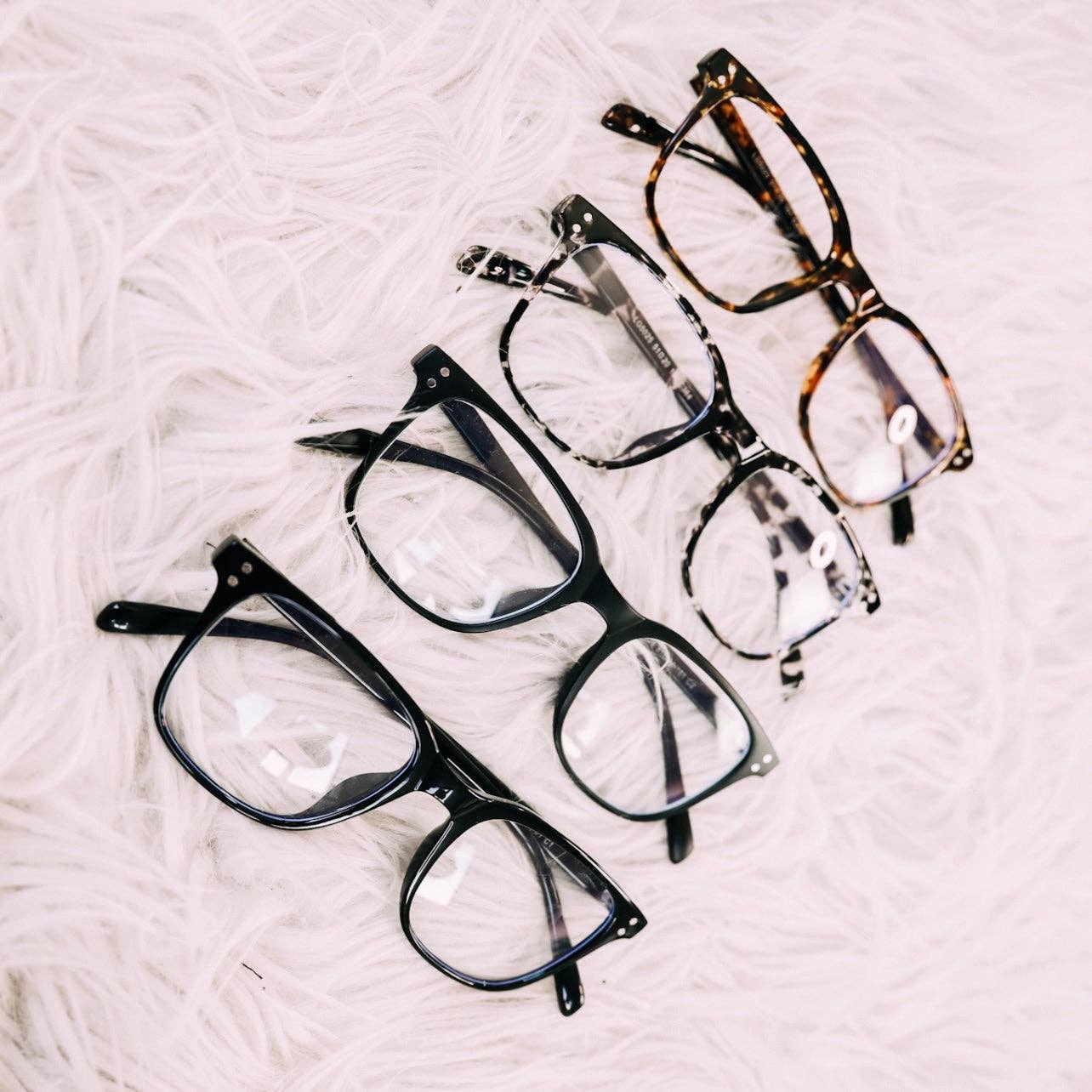 Multi Color Tortoise Blue Light Blocking Glasses
