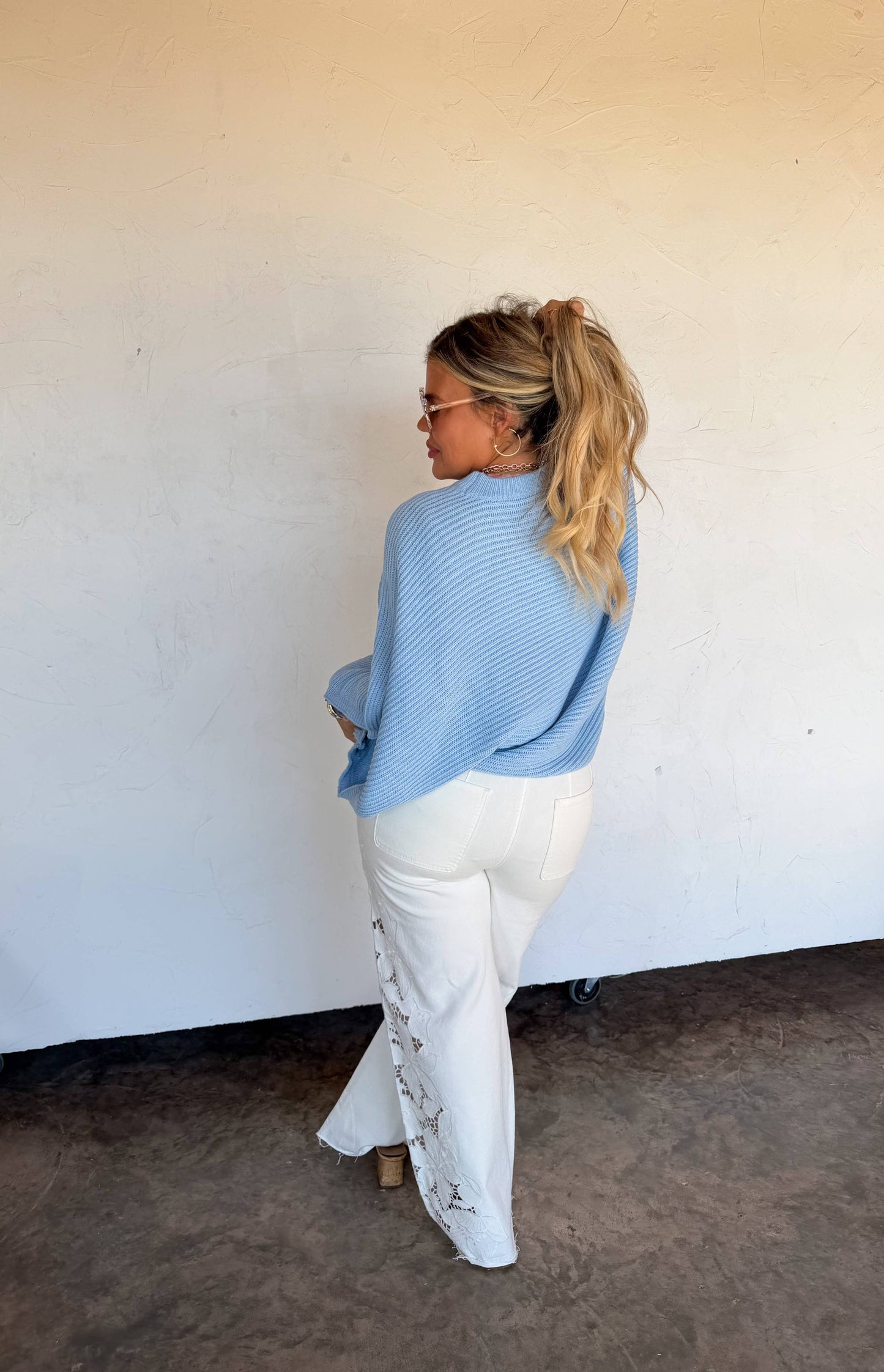 SPRING MEG PULLOVER PONCHO