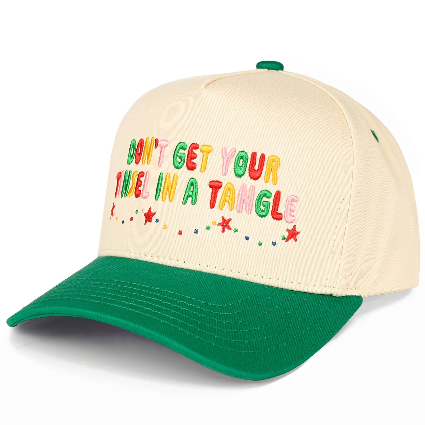 C.C DONT GET YOUR TINSEL IN A TANGLE Trucker Cap