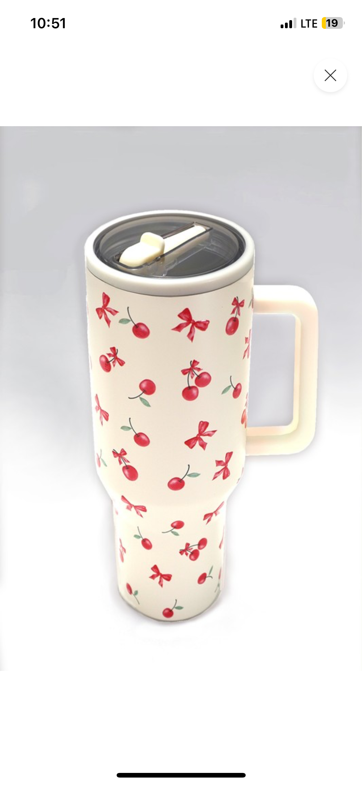 40oz Spill Free Stainless Steel Vacuum Tumbler