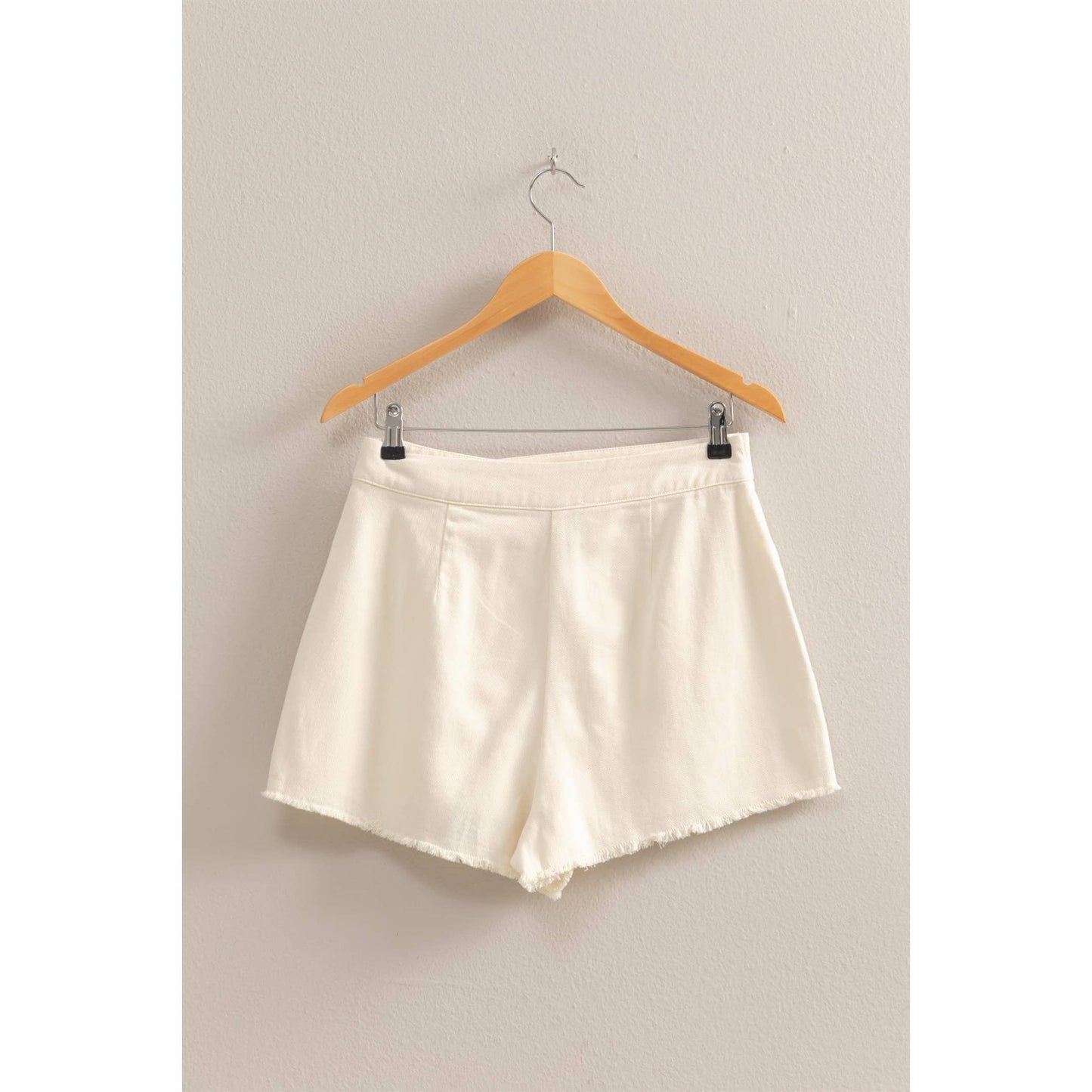 DZ25A334-Self-Tie Waist Trendy Skort