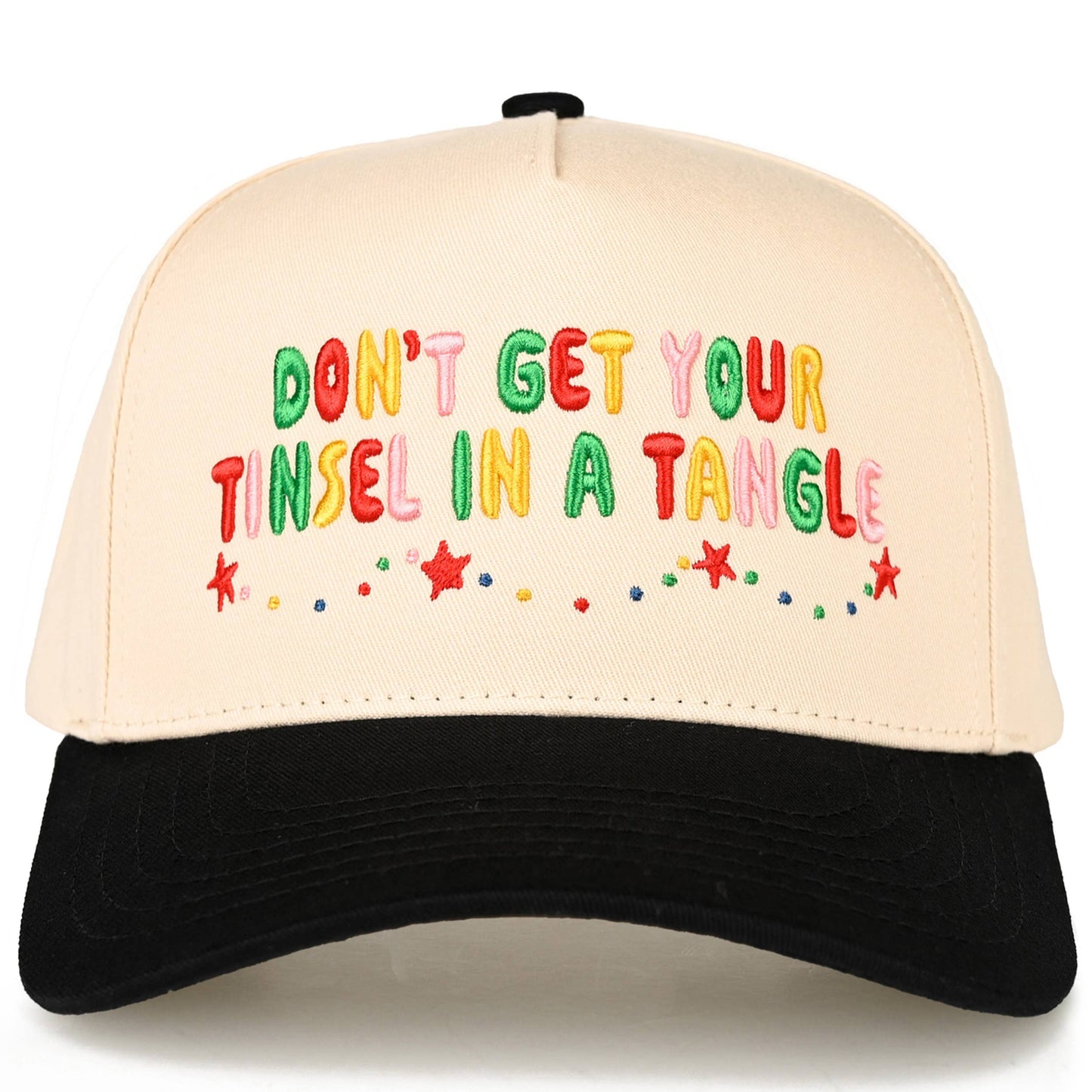 C.C DONT GET YOUR TINSEL IN A TANGLE Trucker Cap