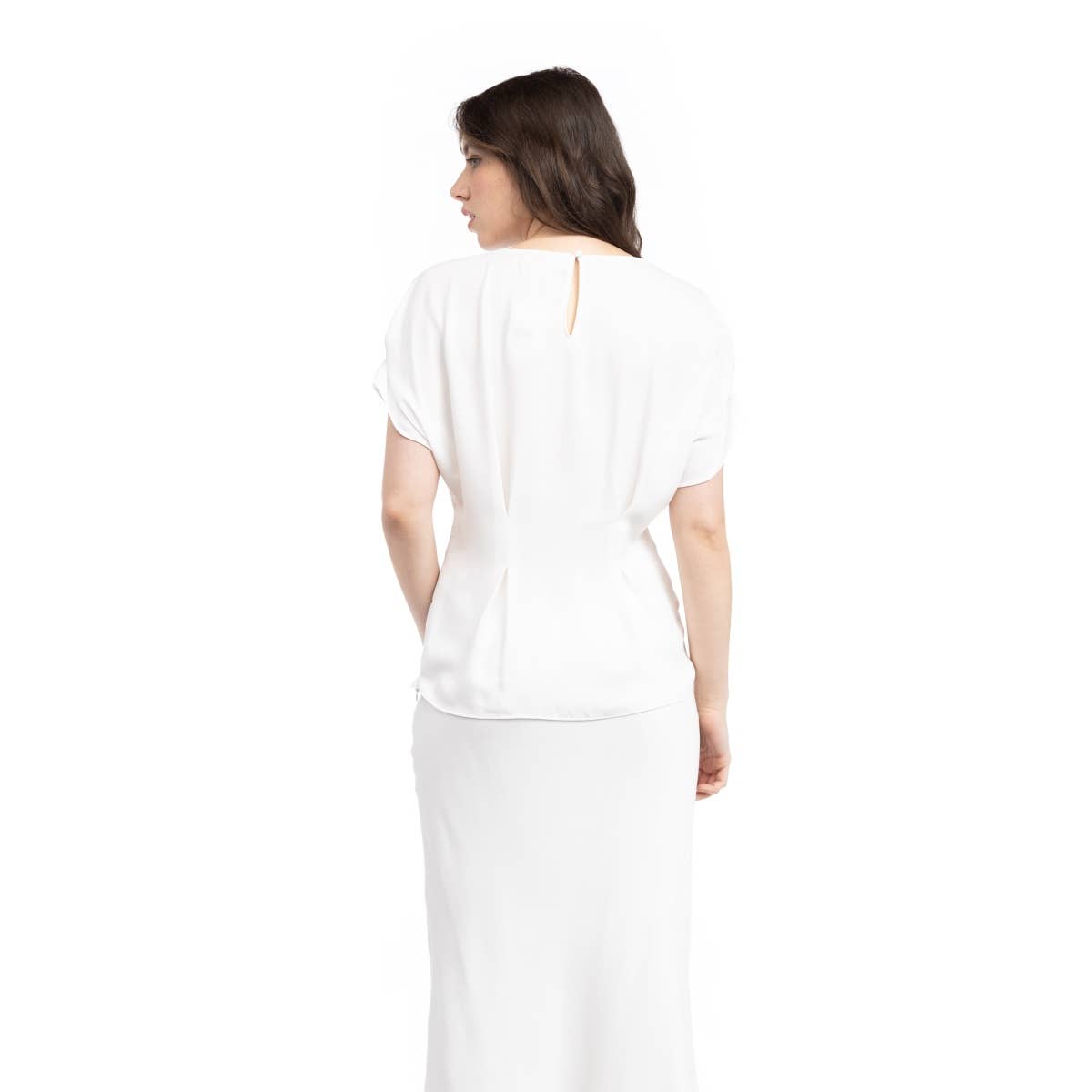 Pleated Sleeve Detail Blouse