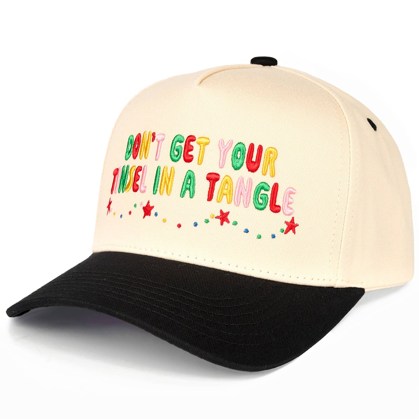 C.C DONT GET YOUR TINSEL IN A TANGLE Trucker Cap