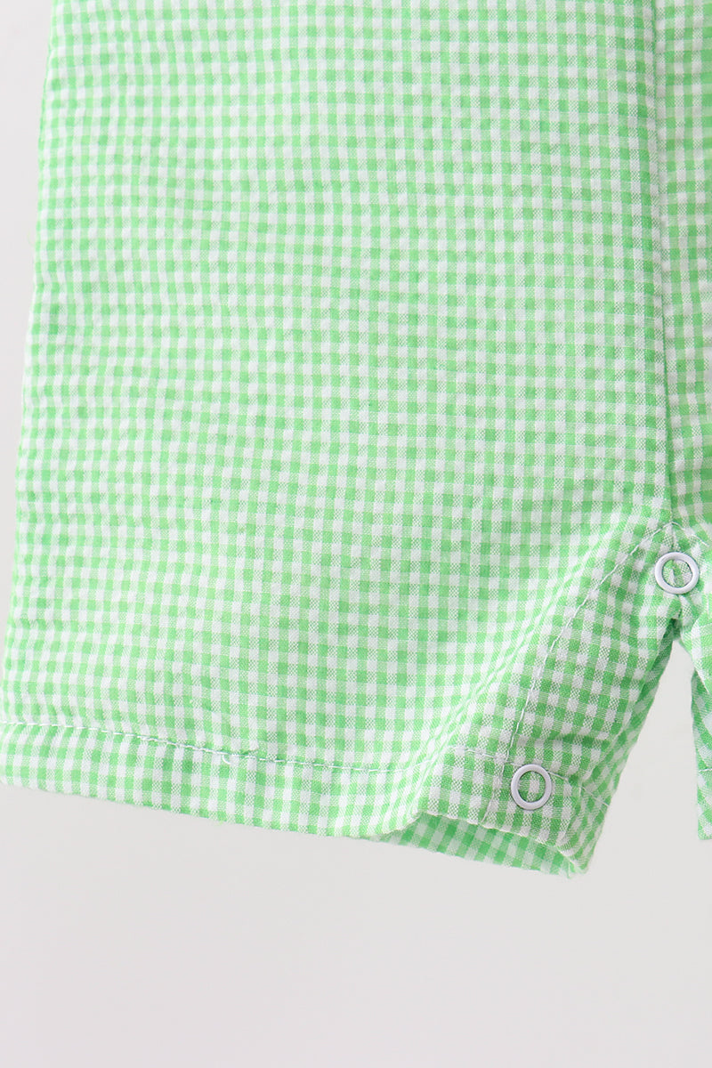 Green watermelon embroidery jonjon