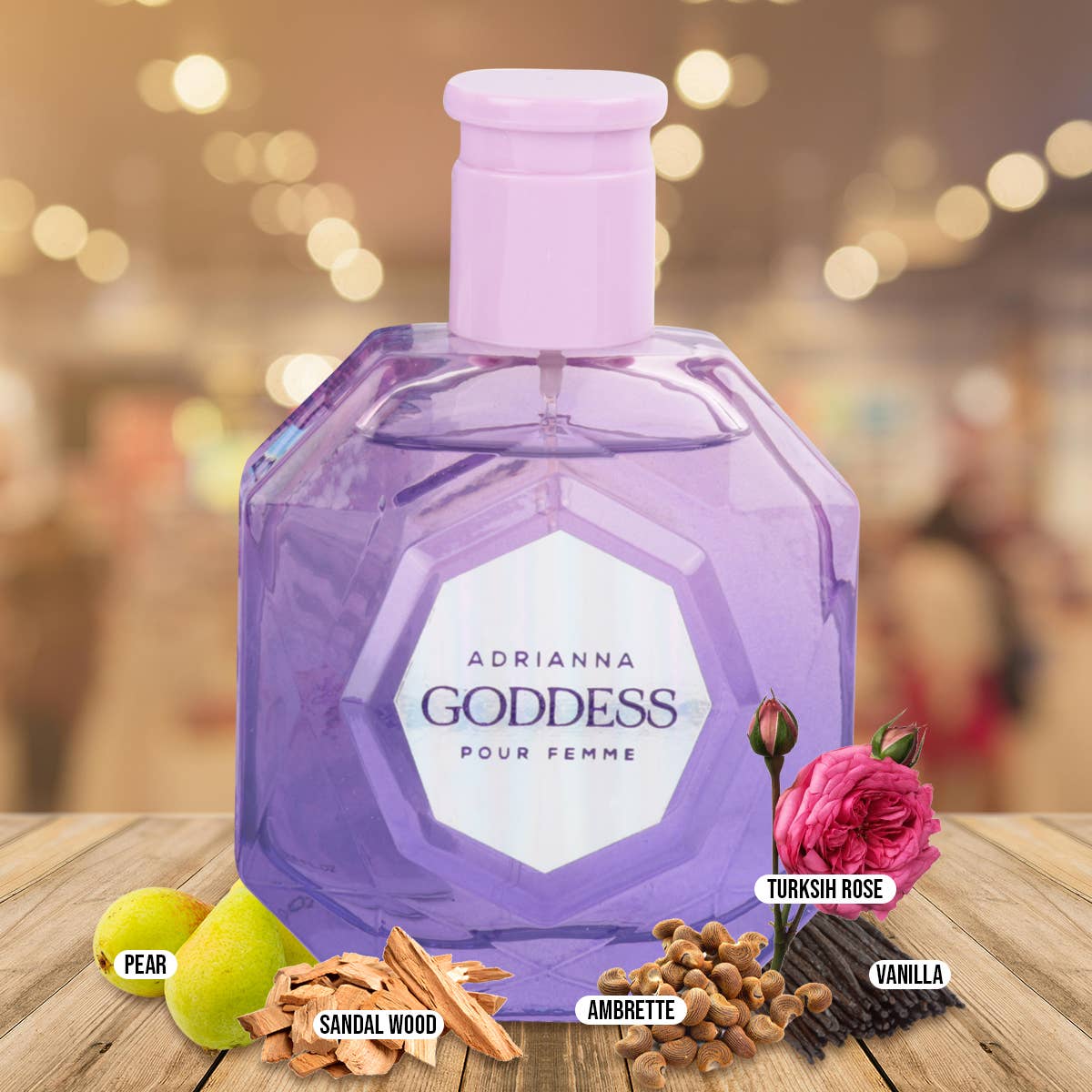 Adrianna Goddess Spray Perfume Eau De Parfum For Women