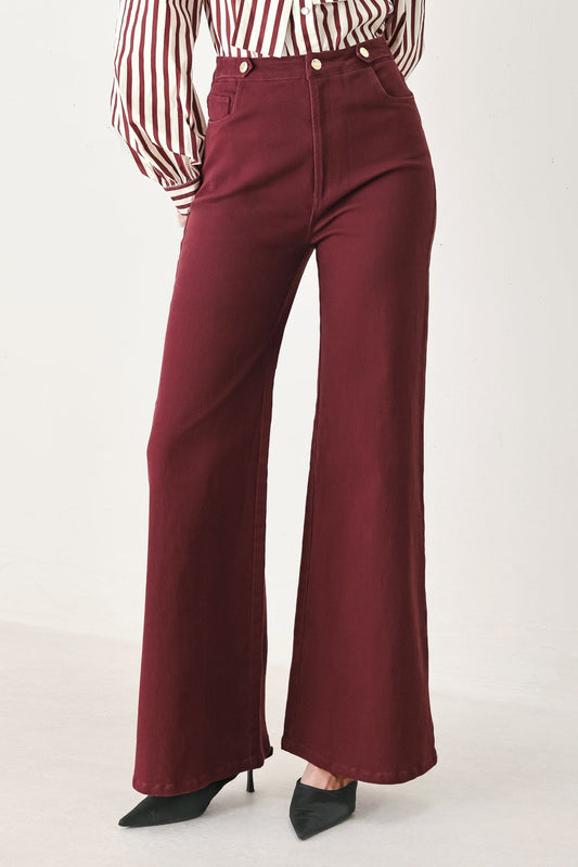 MERLOT RIDGE WOVEN PANTS