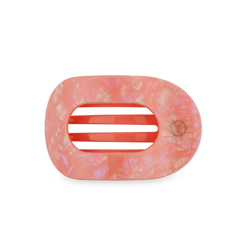 Dreamsicle Large Flat Round Hair Clip - Large
