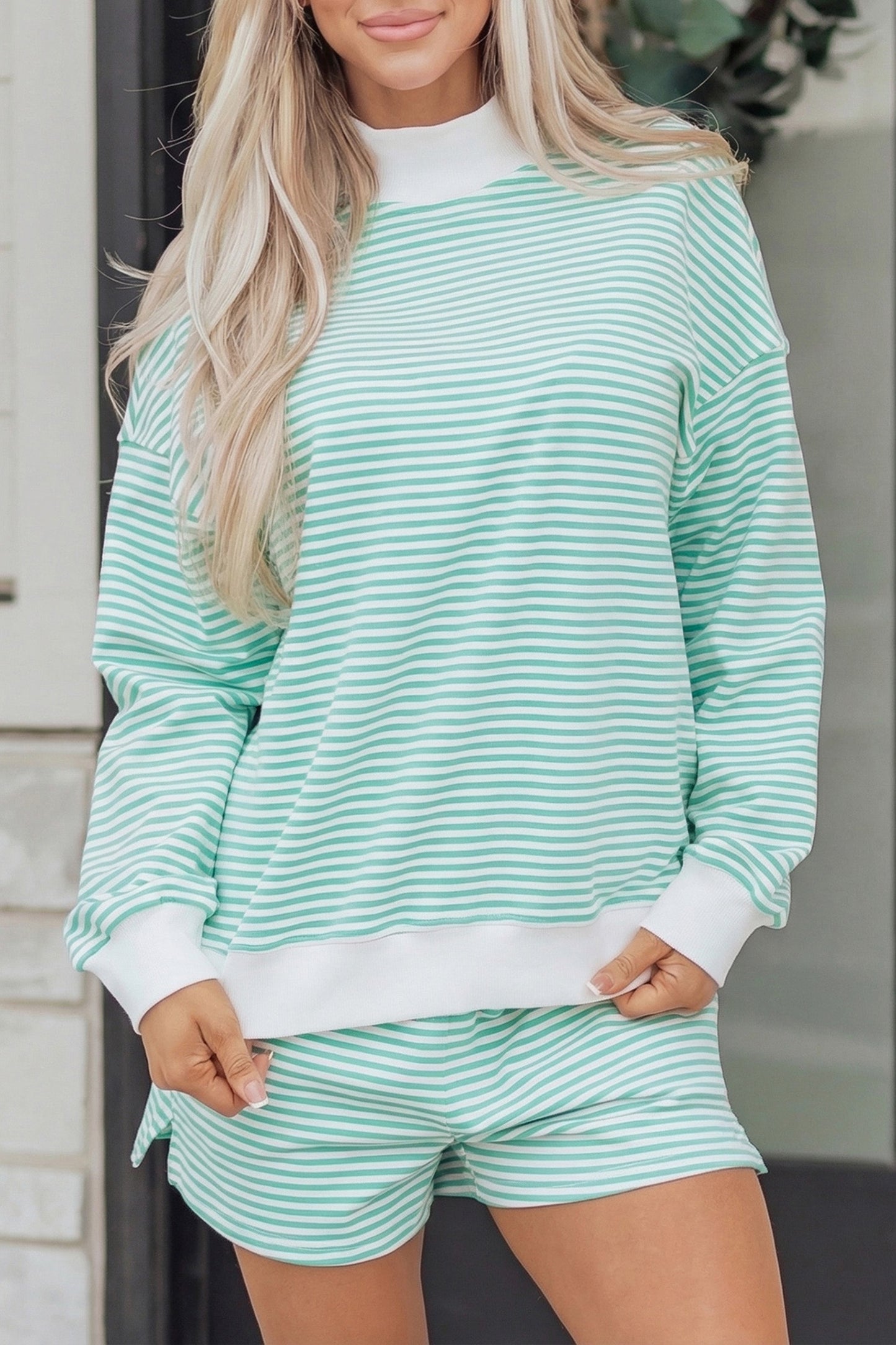 Long Sleeve Mock Neck Set *ETA MAY 1*