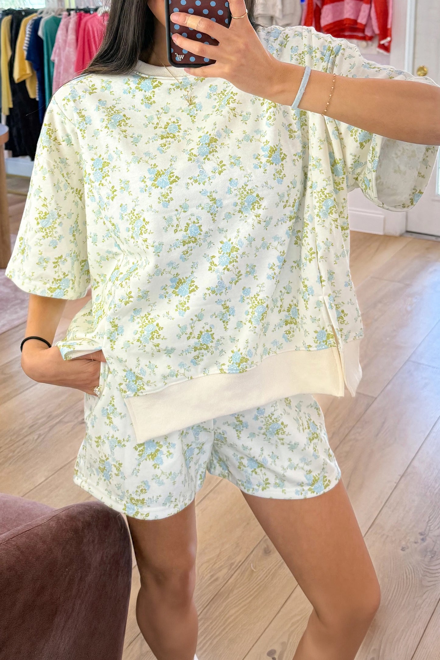 Floral Short Set
