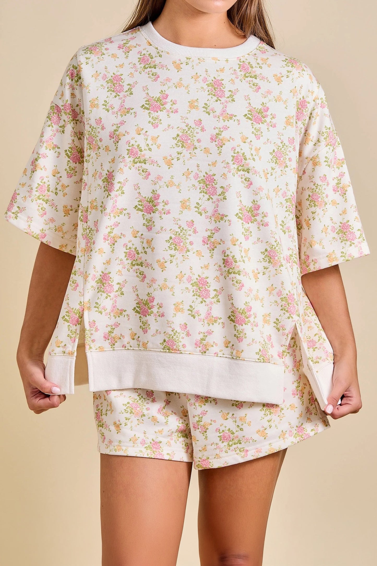 Floral Short Set