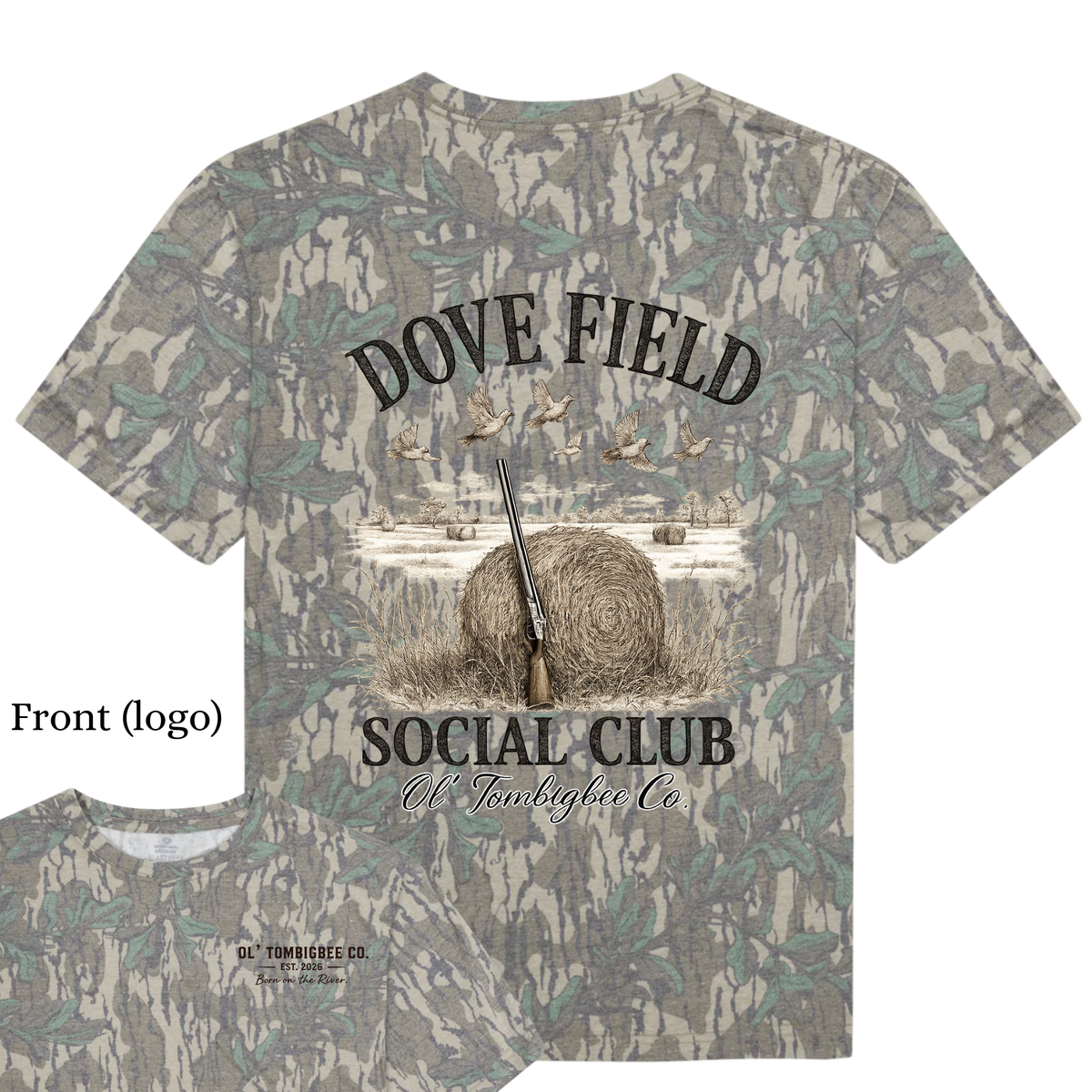 Ol’ Tombigbee Co. Mossy Oak Dove Field Social Club (Greenleaf)