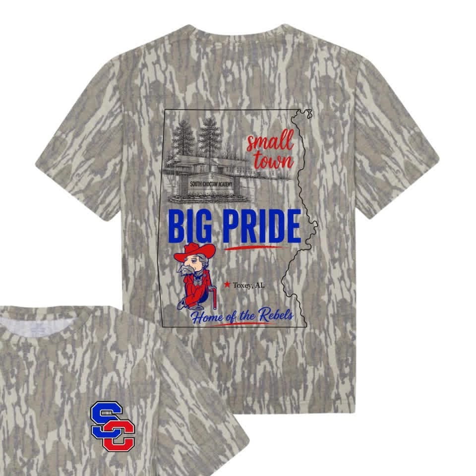 Rebel Pride Mossy Oak Tee