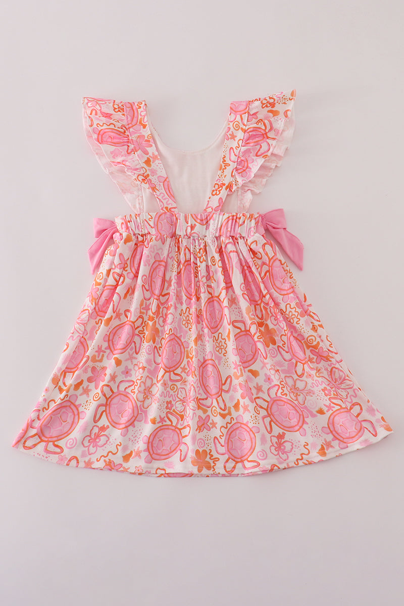 Pink Floral Dress