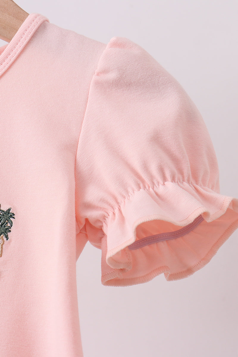 Happy Place Embroidered Bloomer Set