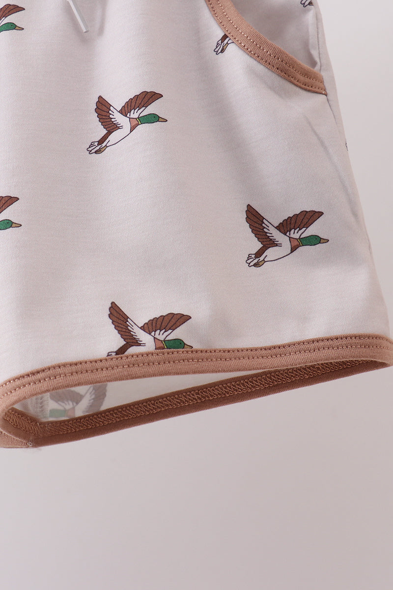 Camo Duck Embroidered Set