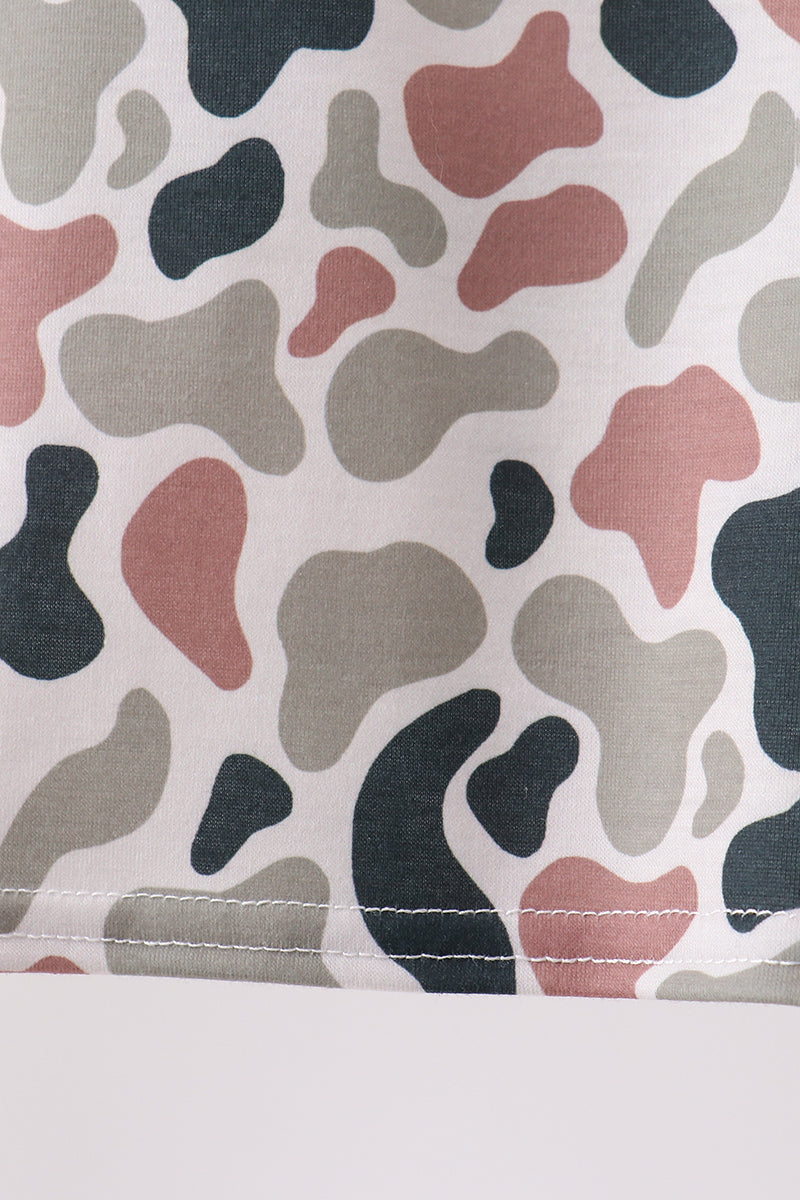 Camo Duck Embroidered Set