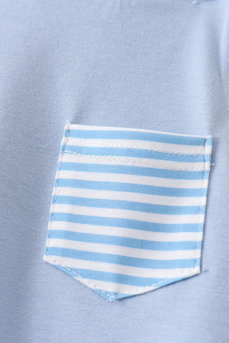 Blue Stripe Bubble