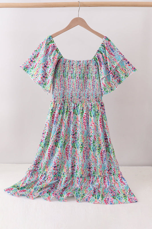 Mint Lilly Smocked Women Dress