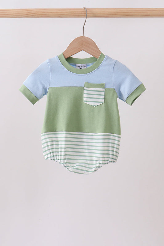 Blue&green Stripe Bubble