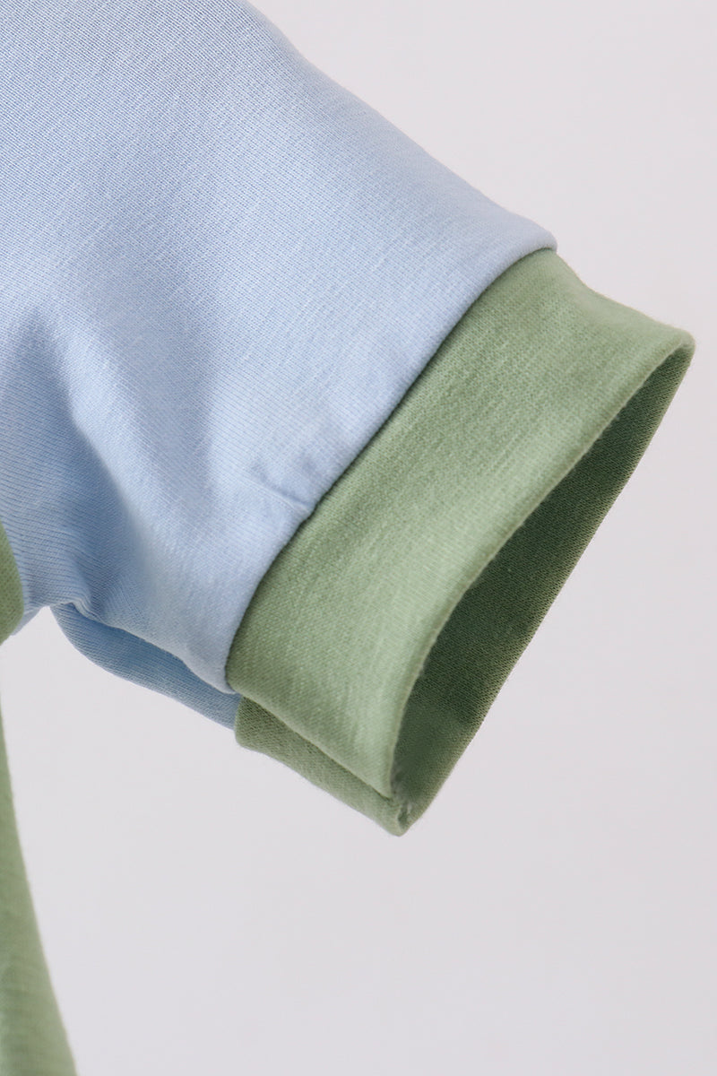 Blue&green Stripe Bubble