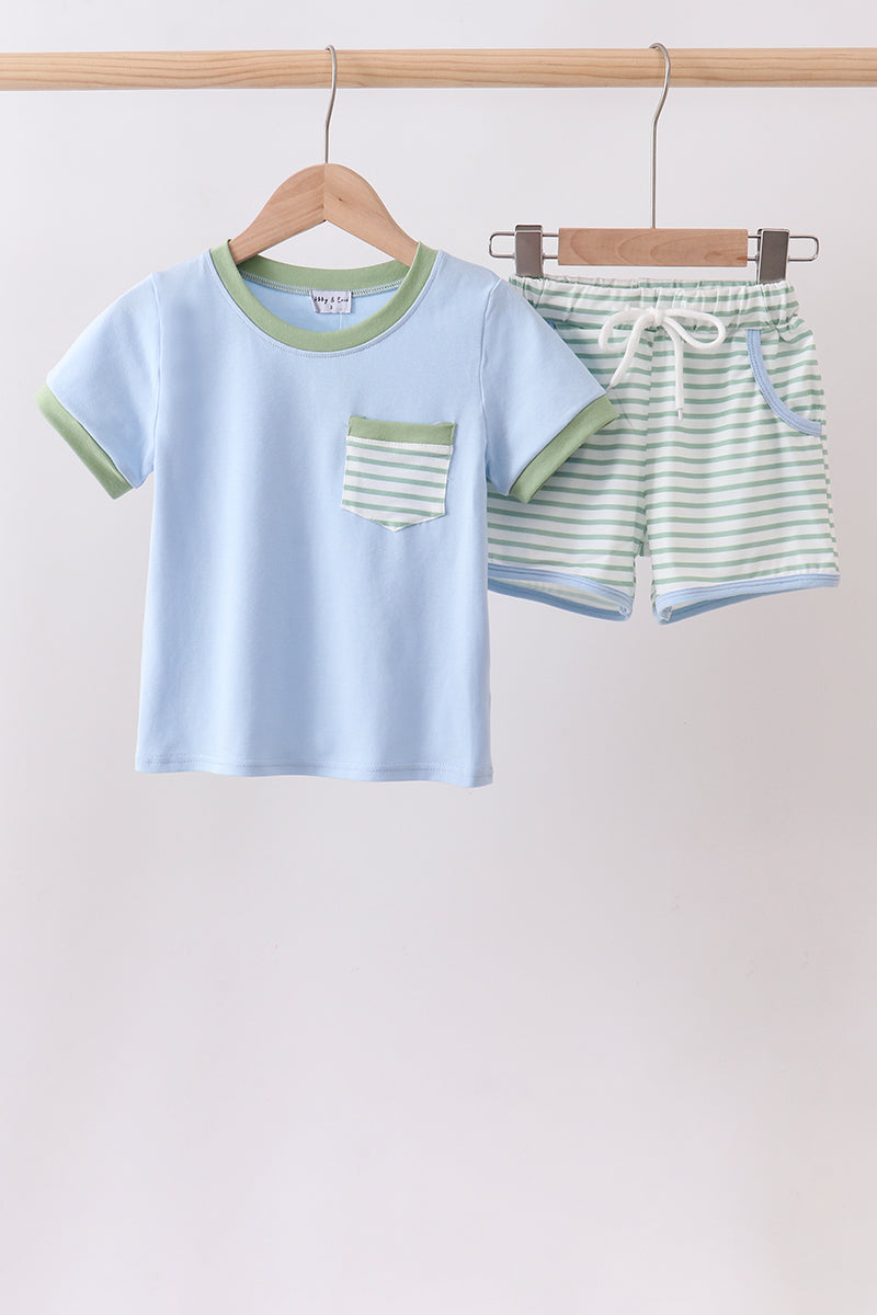 Blue Stripe Set