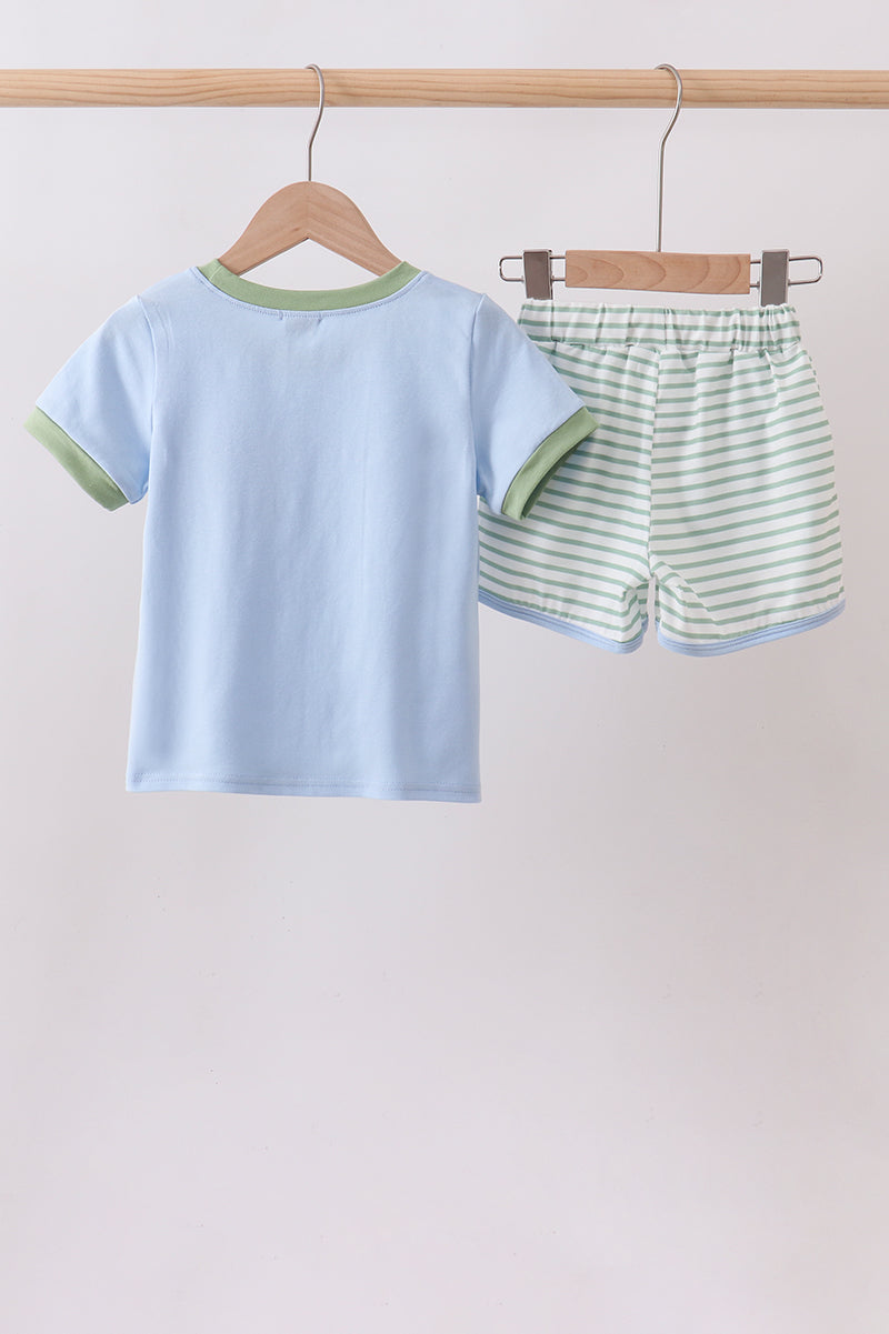 Blue Stripe Set