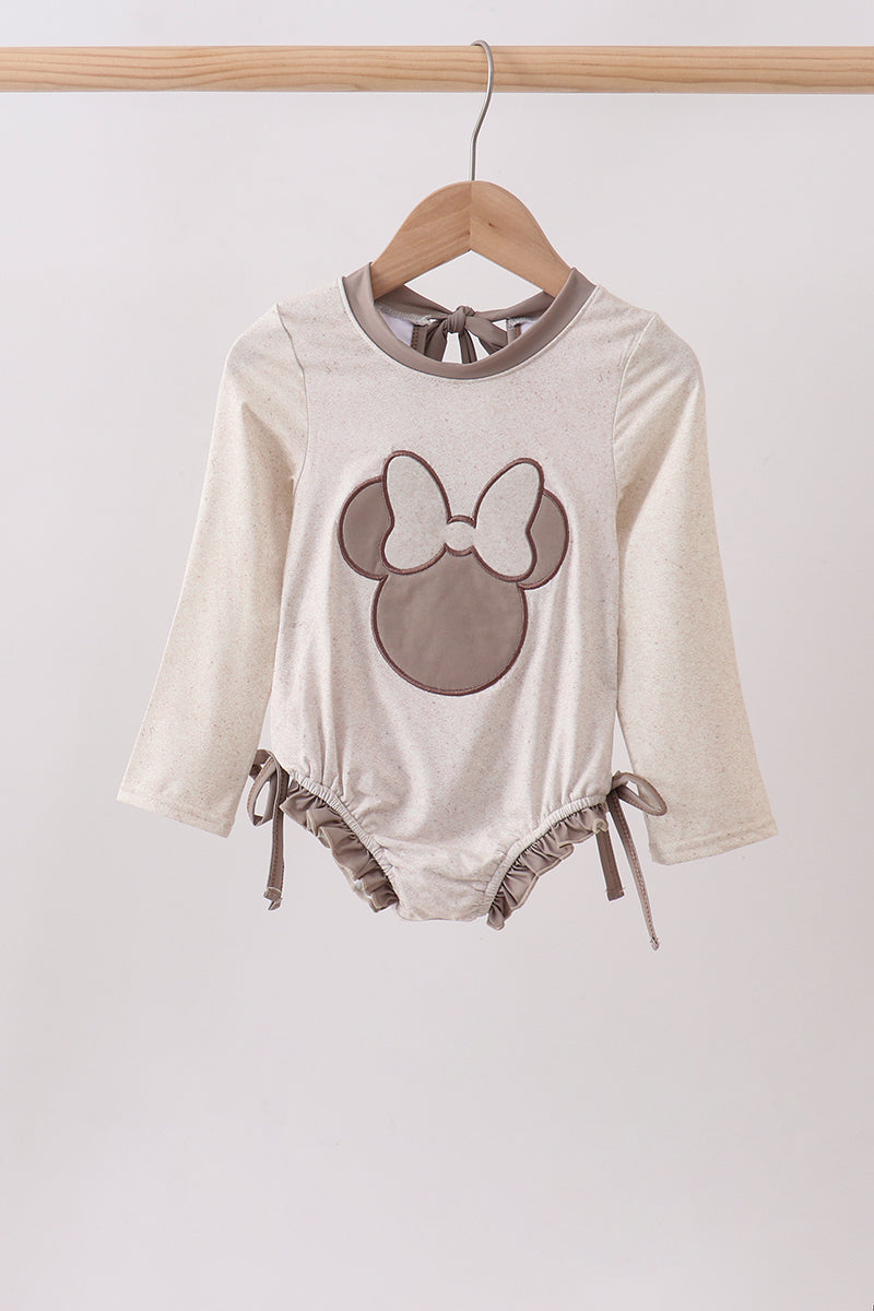 Khaki Character UPF Rashguard